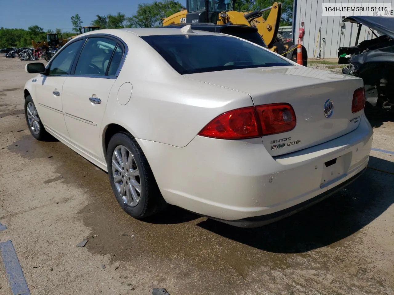 2011 Buick Lucerne Cxl VIN: 1G4HJ5EM5BU151416 Lot: 55833984