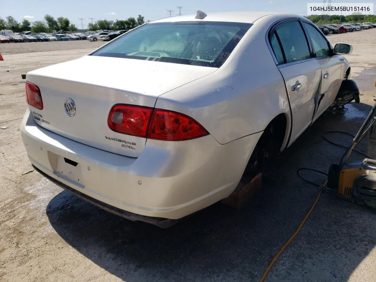 2011 Buick Lucerne Cxl VIN: 1G4HJ5EM5BU151416 Lot: 55833984