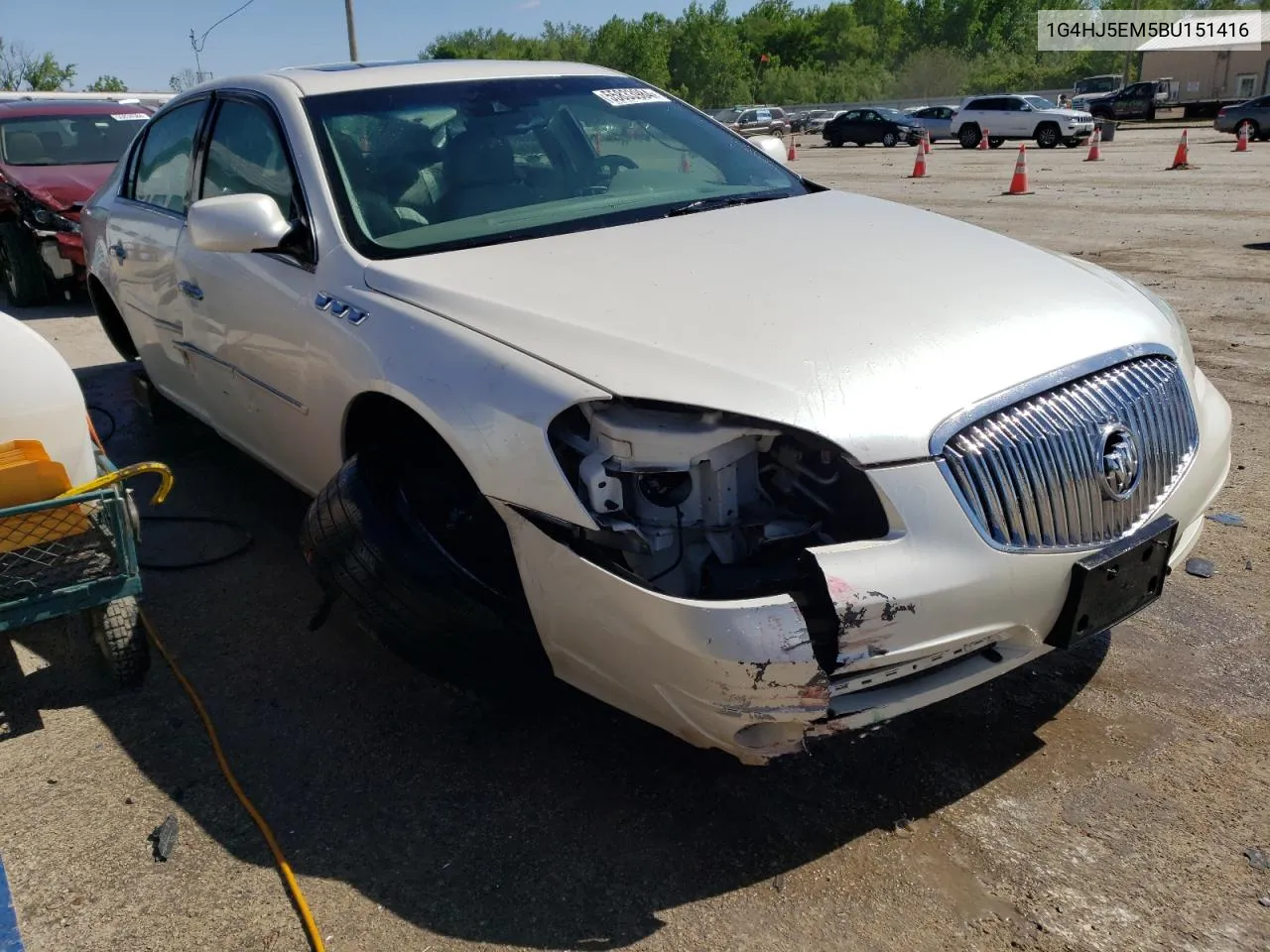 2011 Buick Lucerne Cxl VIN: 1G4HJ5EM5BU151416 Lot: 55833984