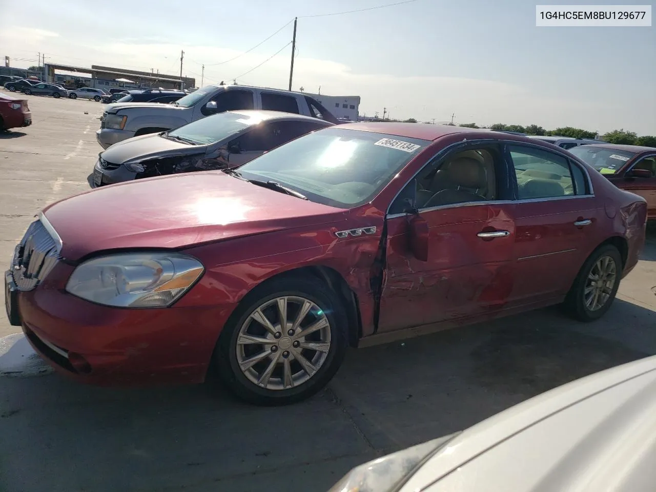 1G4HC5EM8BU129677 2011 Buick Lucerne Cxl