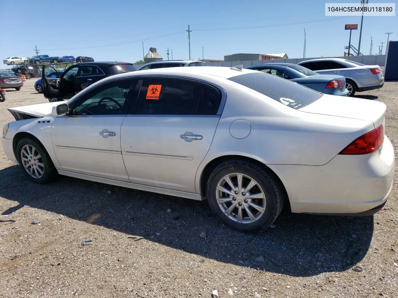 2011 Buick Lucerne Cxl VIN: 1G4HC5EMXBU118180 Lot: 57088414