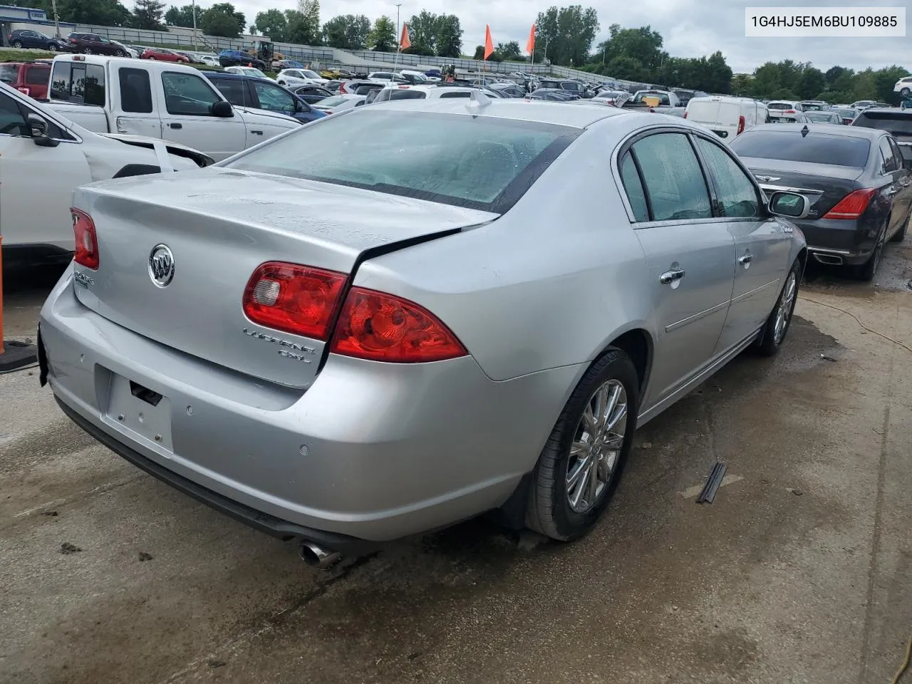 2011 Buick Lucerne Cxl VIN: 1G4HJ5EM6BU109885 Lot: 57491434