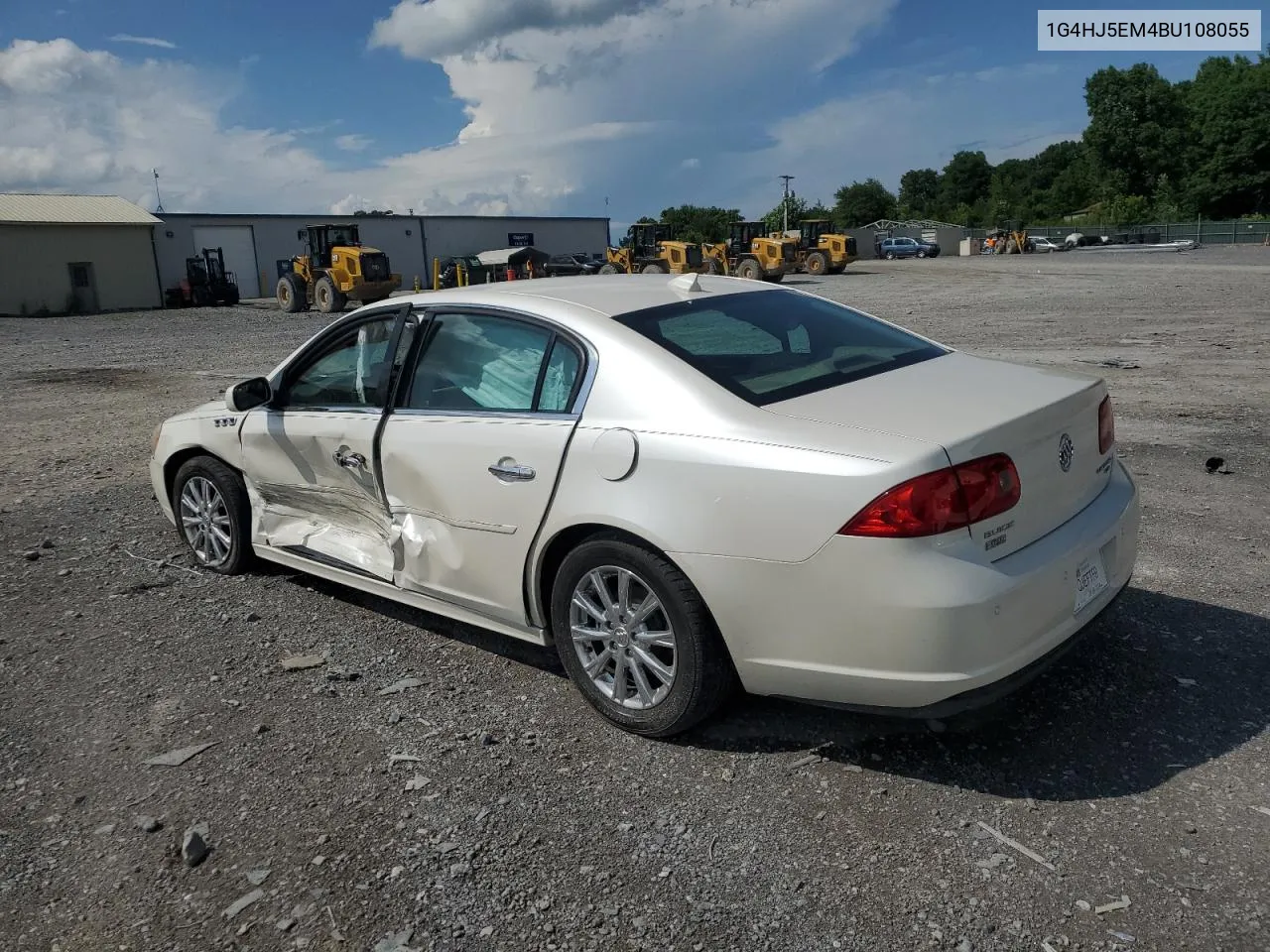 1G4HJ5EM4BU108055 2011 Buick Lucerne Cxl