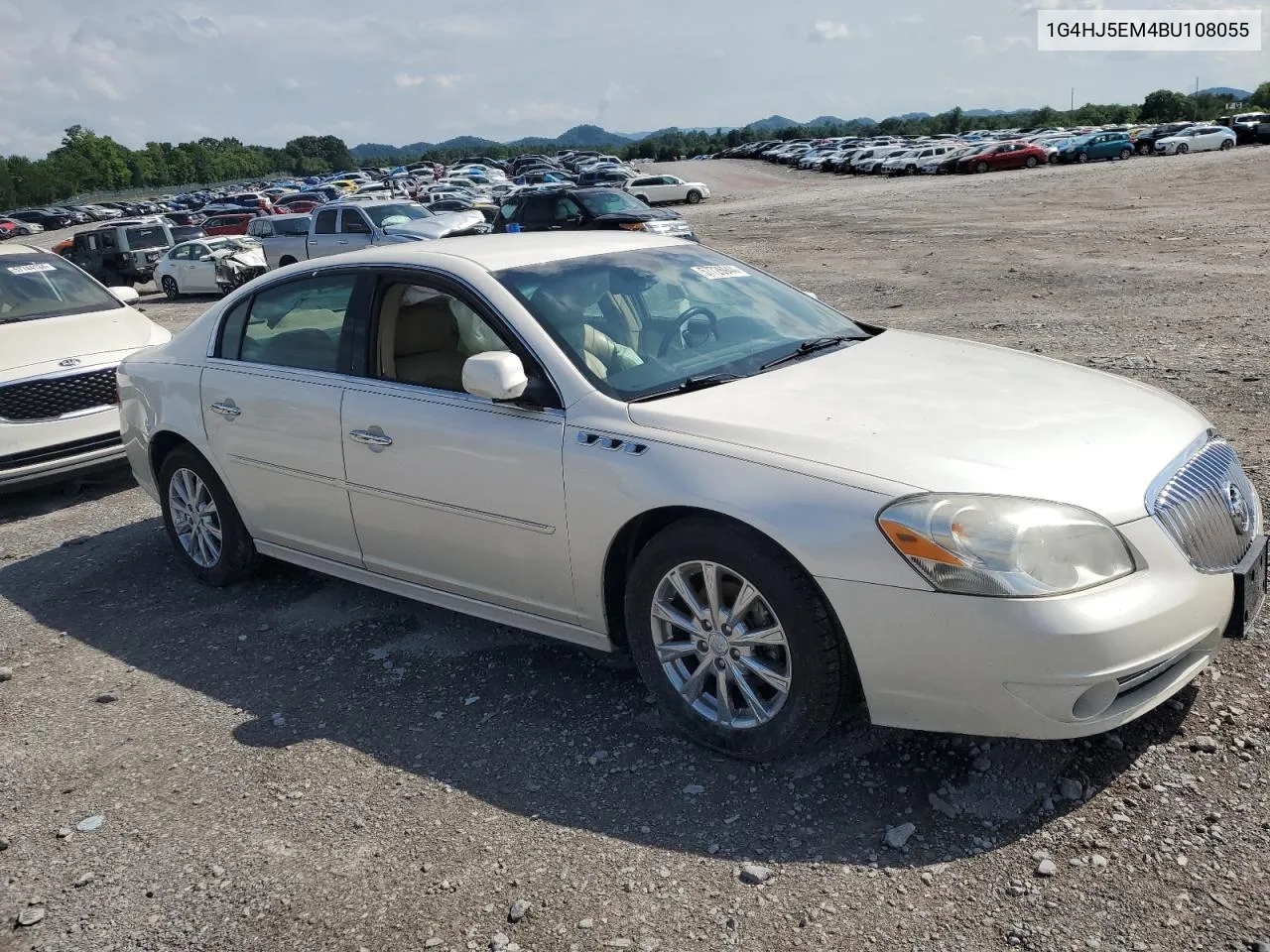 1G4HJ5EM4BU108055 2011 Buick Lucerne Cxl