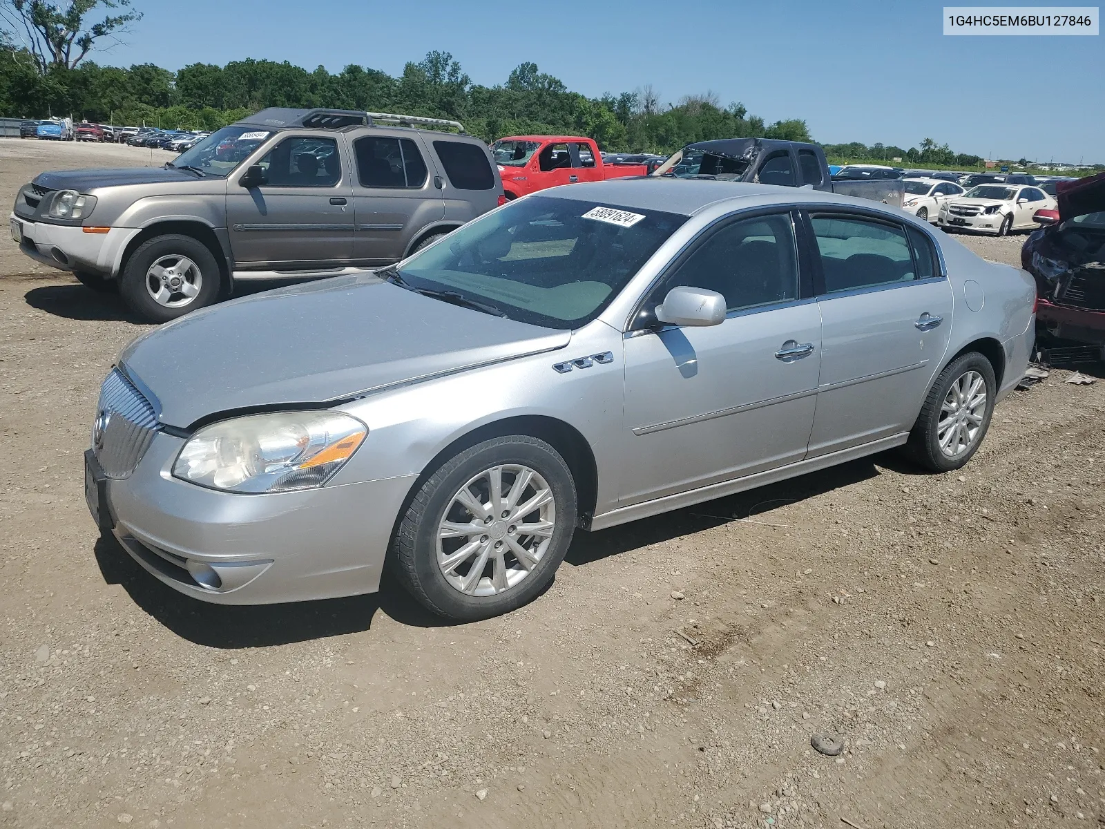 2011 Buick Lucerne Cxl VIN: 1G4HC5EM6BU127846 Lot: 58091624