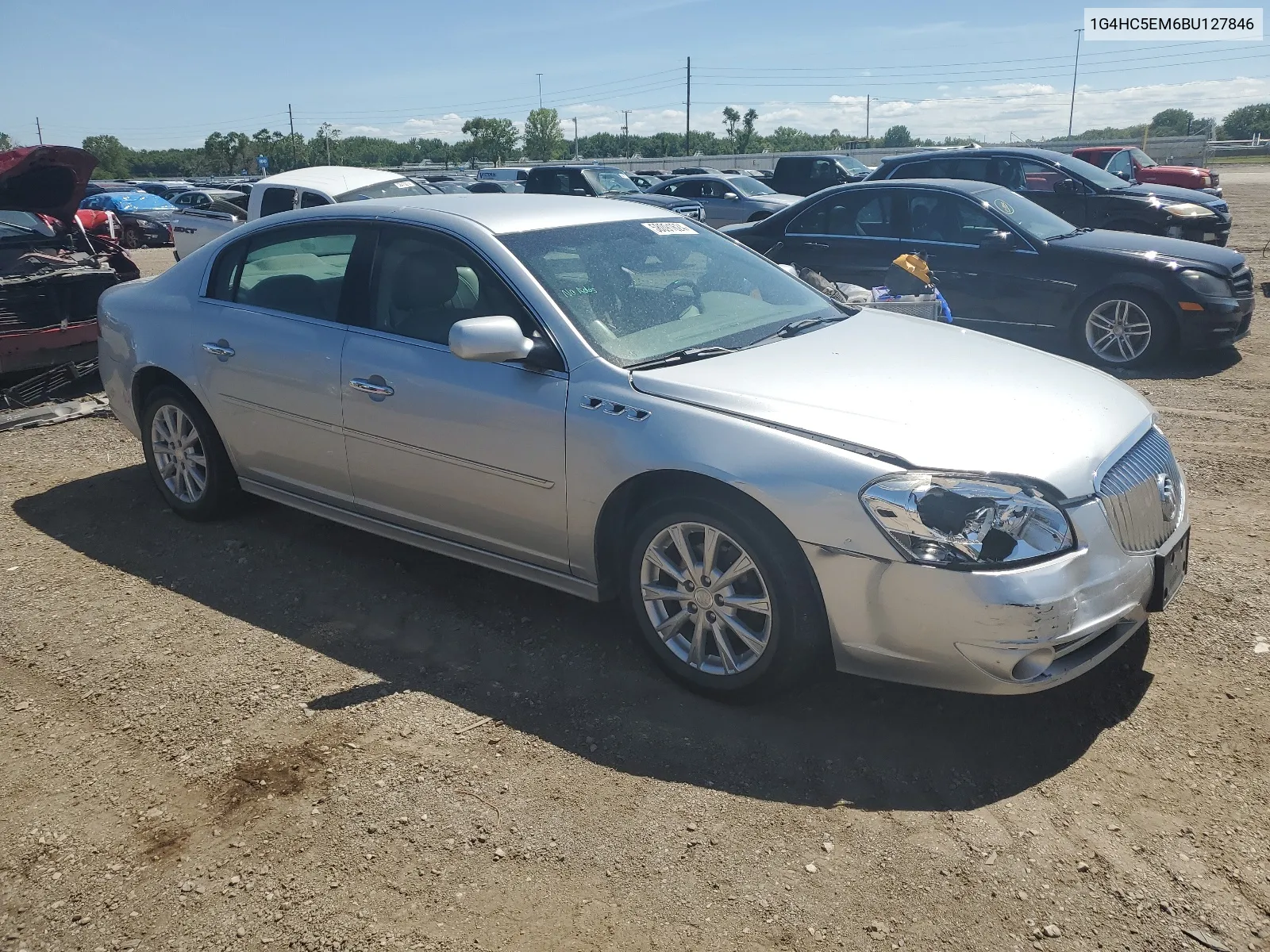 2011 Buick Lucerne Cxl VIN: 1G4HC5EM6BU127846 Lot: 58091624