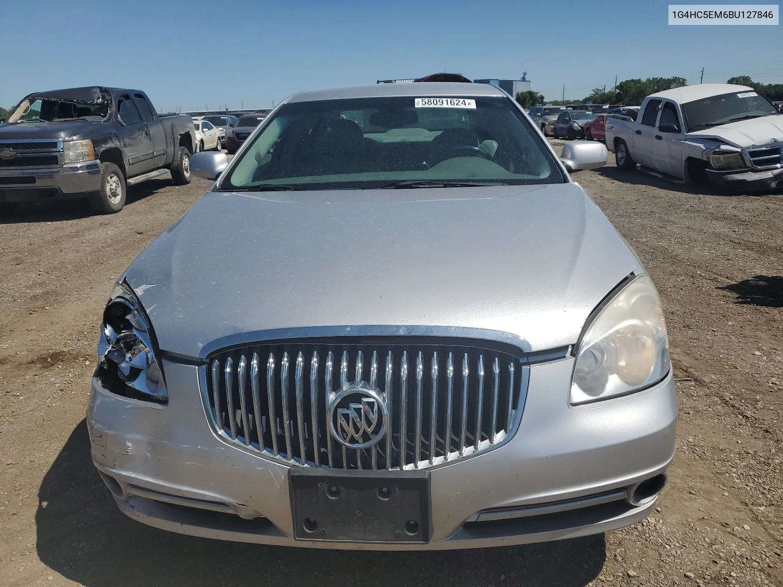 2011 Buick Lucerne Cxl VIN: 1G4HC5EM6BU127846 Lot: 58091624