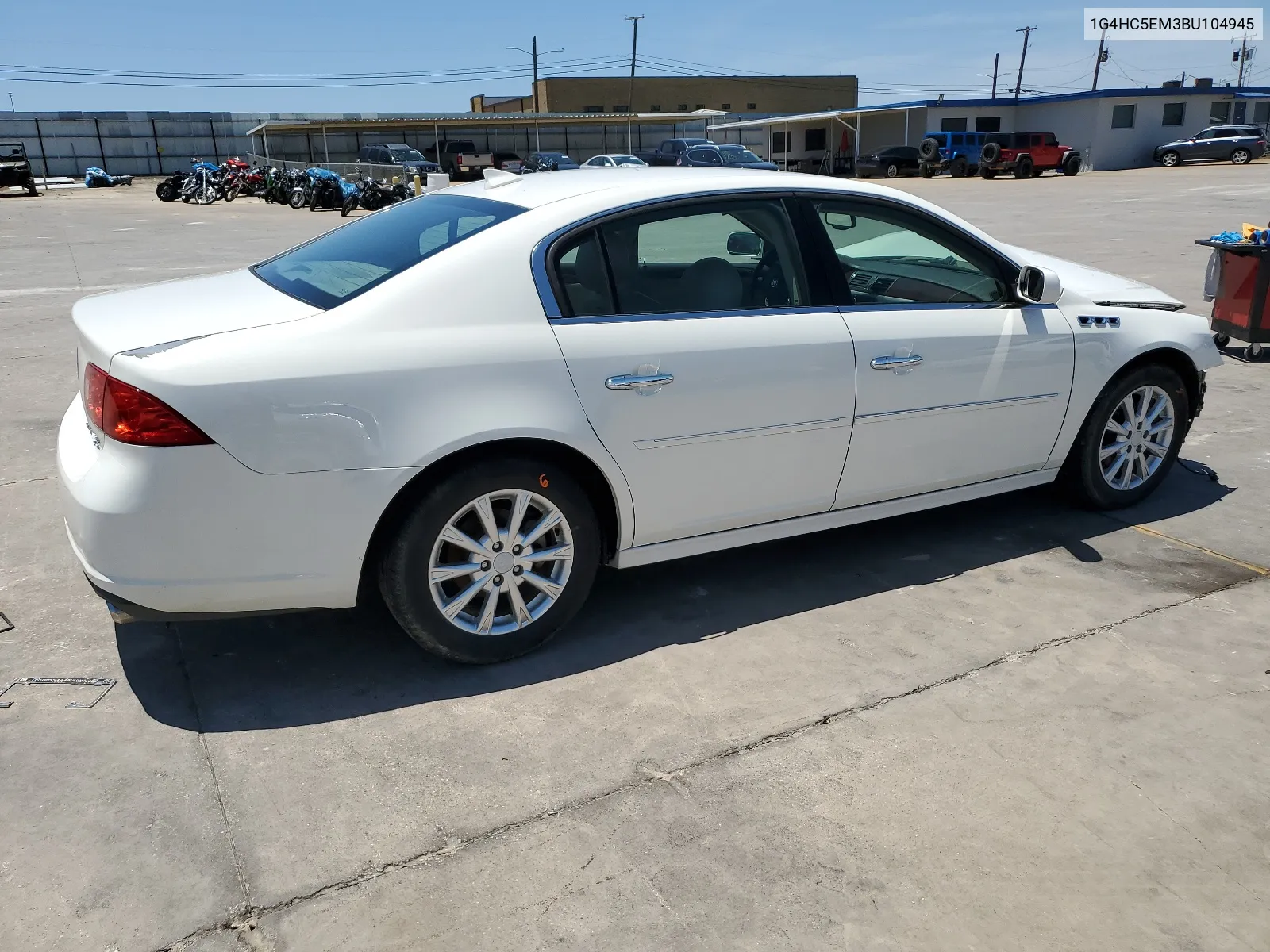 2011 Buick Lucerne Cxl VIN: 1G4HC5EM3BU104945 Lot: 58292544