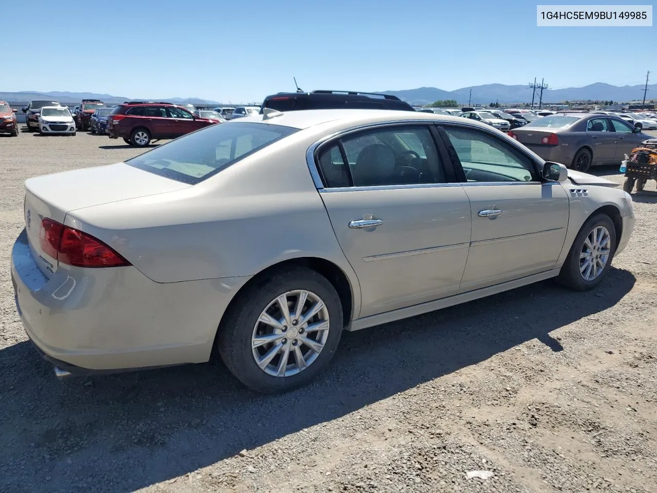 2011 Buick Lucerne Cxl VIN: 1G4HC5EM9BU149985 Lot: 59819444