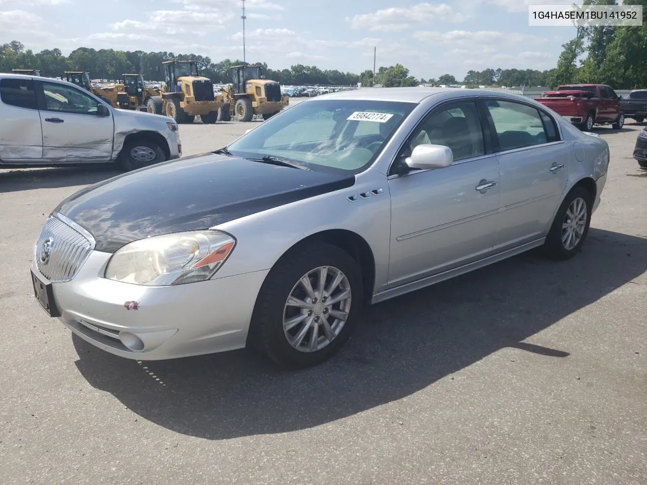 2011 Buick Lucerne Cx VIN: 1G4HA5EM1BU141952 Lot: 59842774