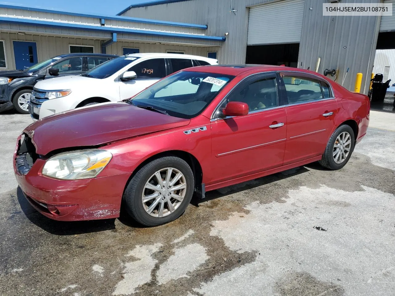 2011 Buick Lucerne Cxl VIN: 1G4HJ5EM2BU108751 Lot: 60207314