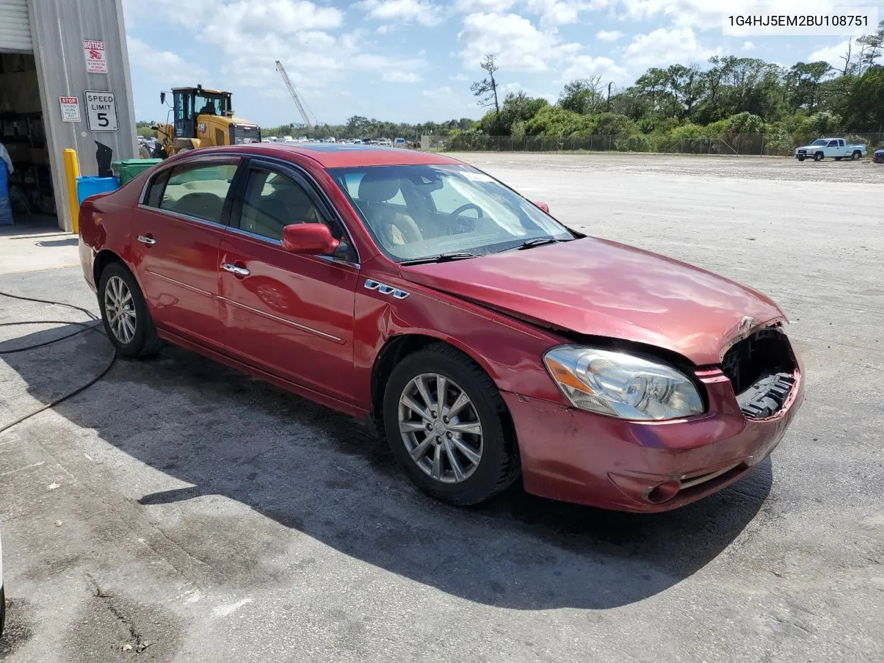 1G4HJ5EM2BU108751 2011 Buick Lucerne Cxl