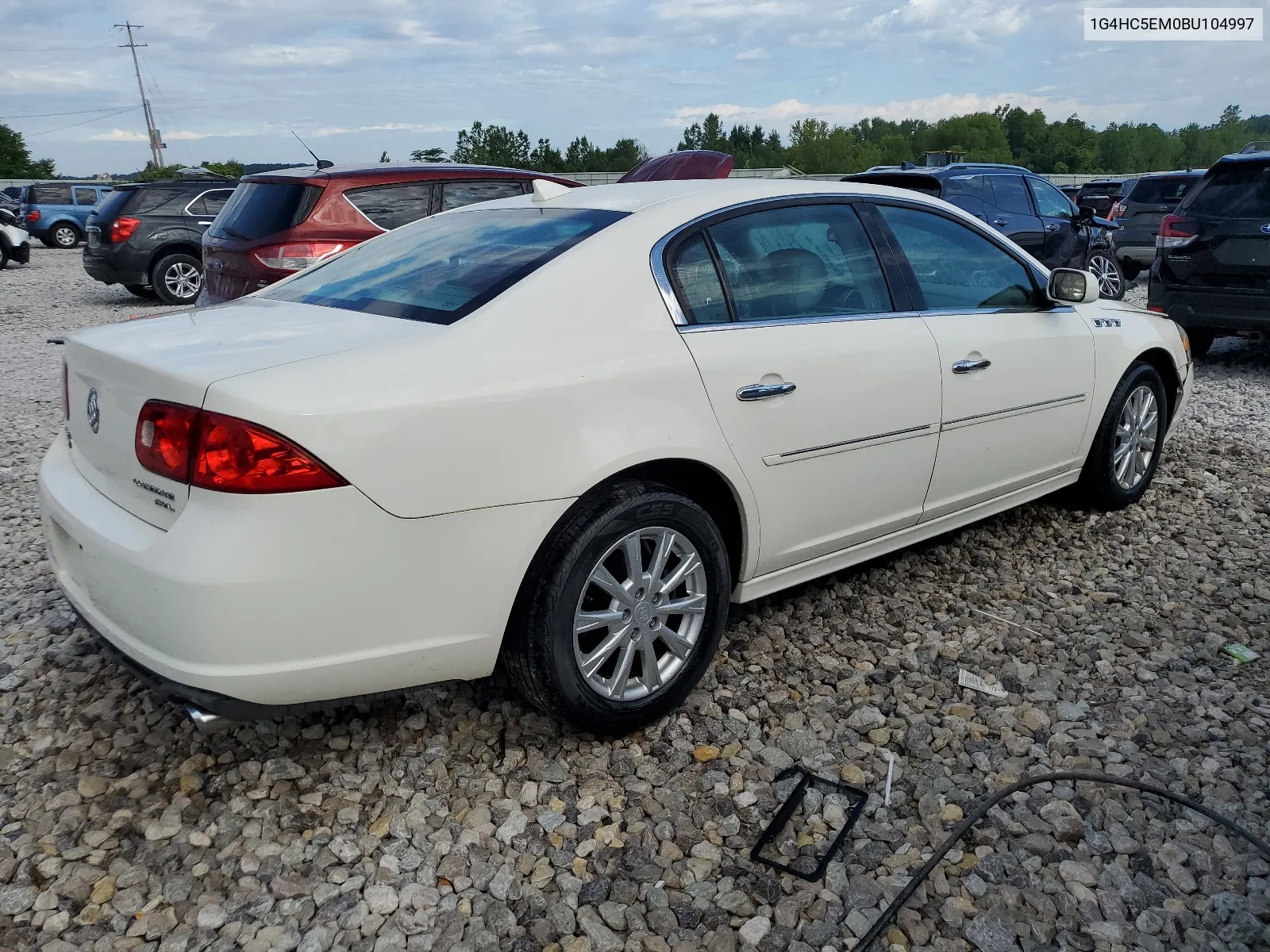 2011 Buick Lucerne Cxl VIN: 1G4HC5EM0BU104997 Lot: 60930784