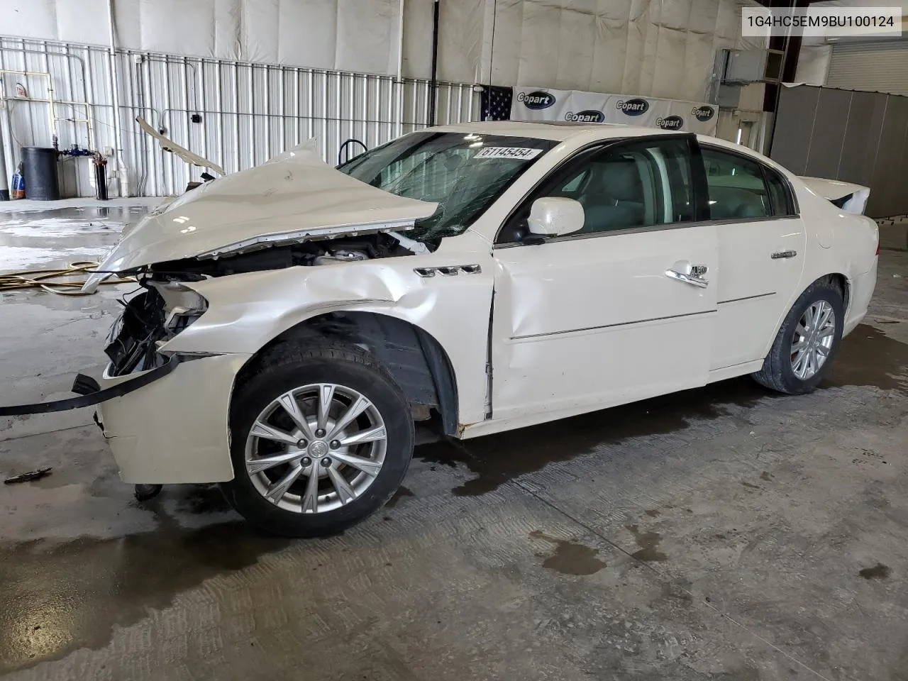 2011 Buick Lucerne Cxl VIN: 1G4HC5EM9BU100124 Lot: 61145454