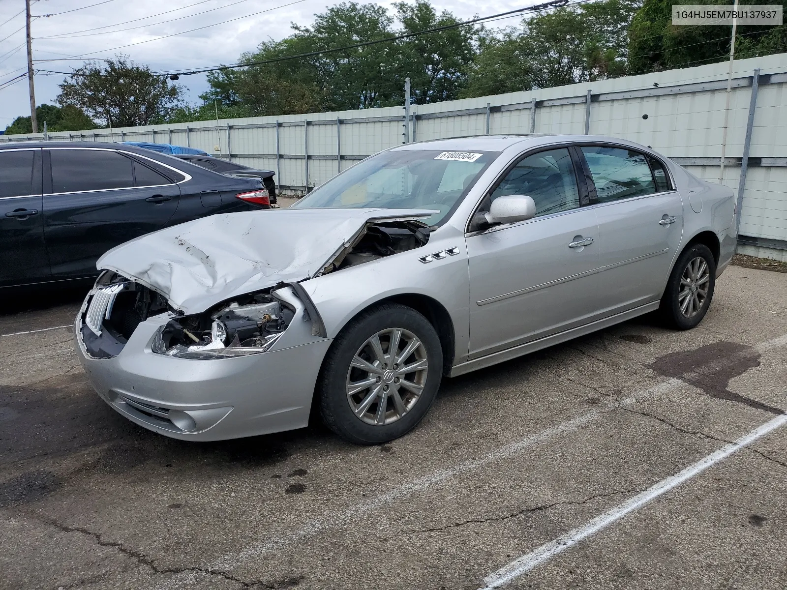 1G4HJ5EM7BU137937 2011 Buick Lucerne Cxl