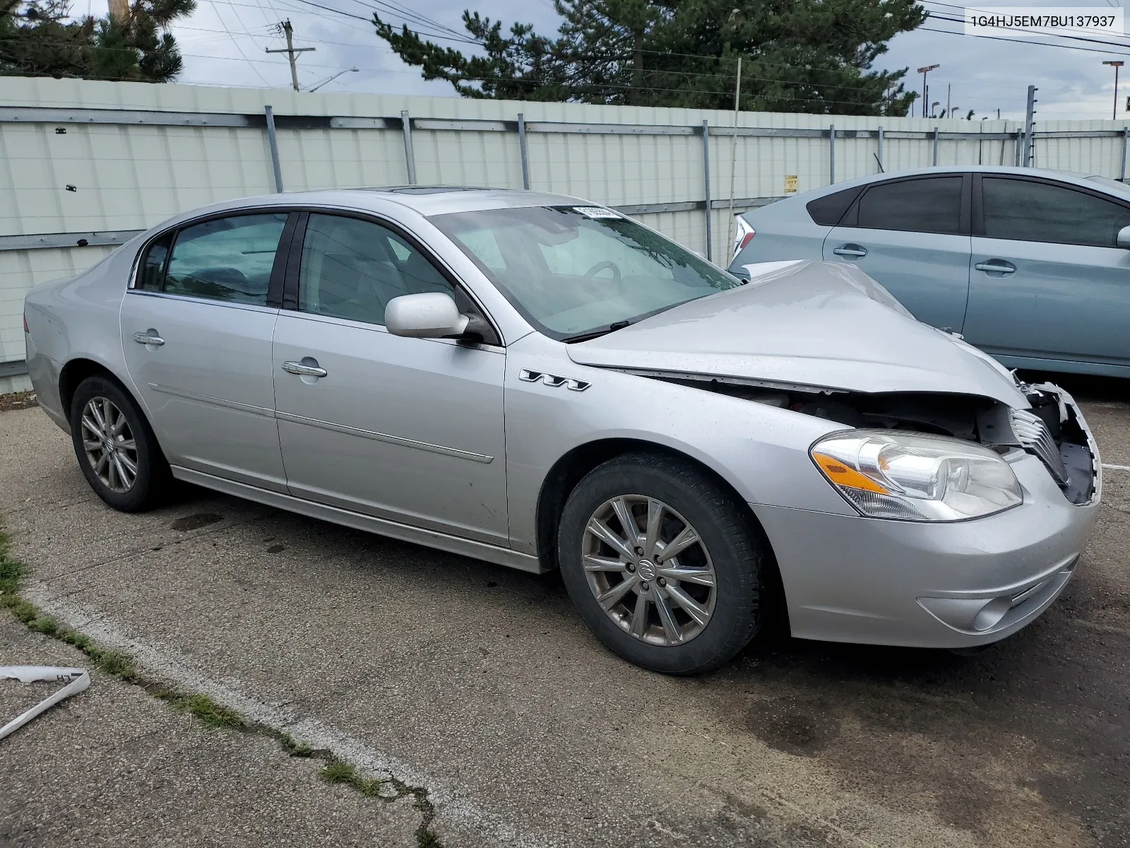 2011 Buick Lucerne Cxl VIN: 1G4HJ5EM7BU137937 Lot: 61605504