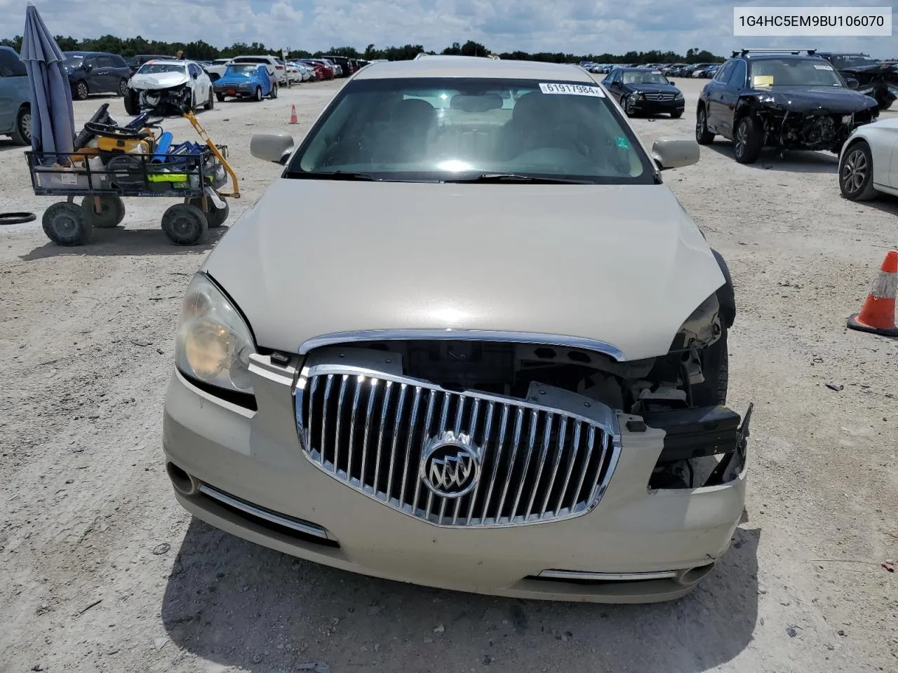 2011 Buick Lucerne Cxl VIN: 1G4HC5EM9BU106070 Lot: 61917984