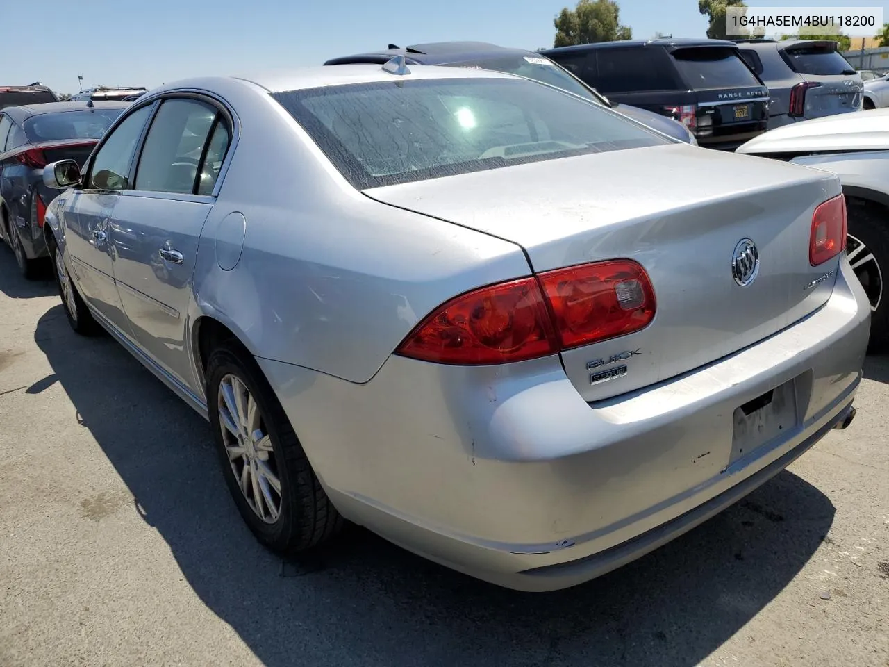 2011 Buick Lucerne Cx VIN: 1G4HA5EM4BU118200 Lot: 62317314