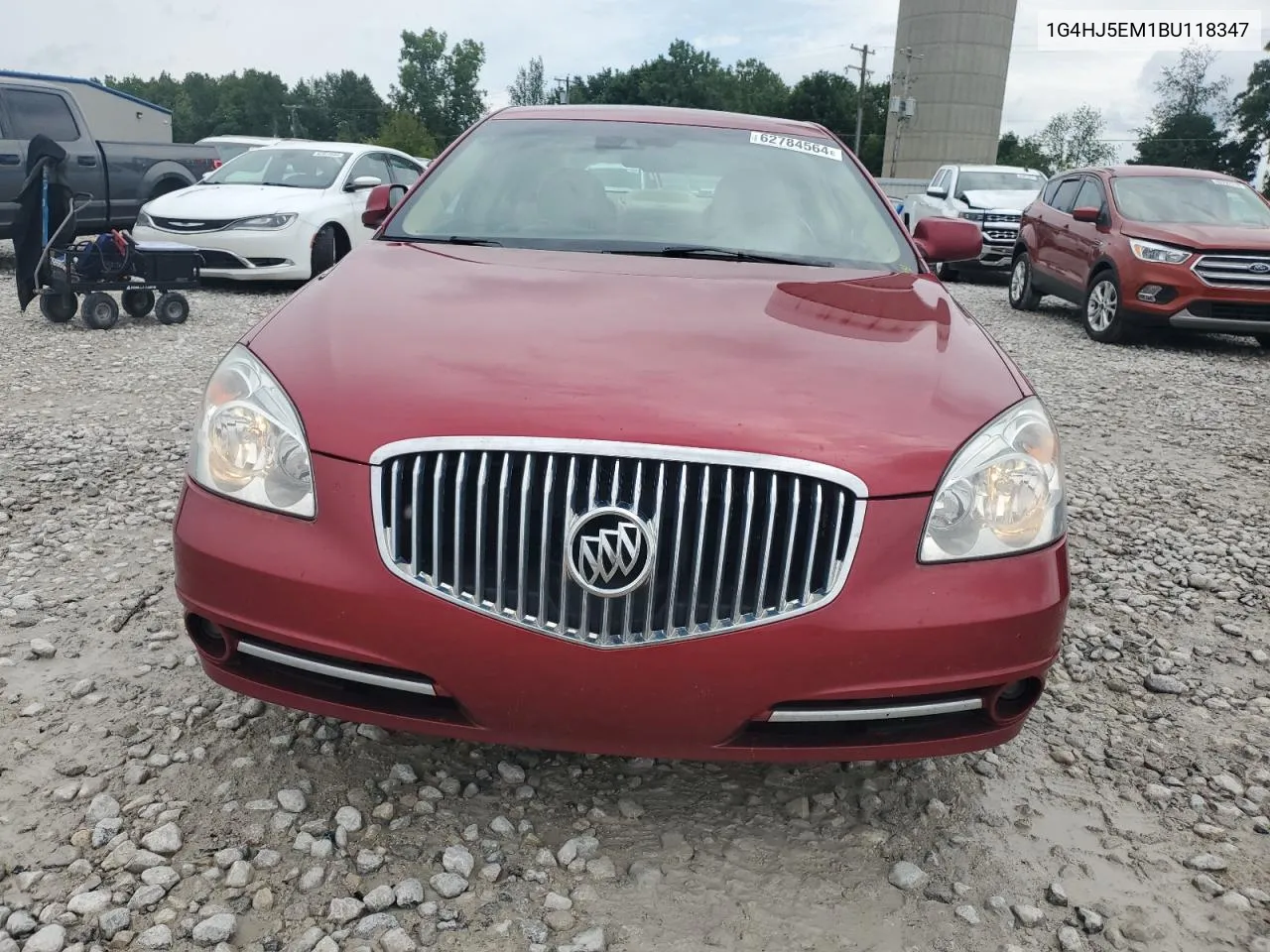 2011 Buick Lucerne Cxl VIN: 1G4HJ5EM1BU118347 Lot: 62784564