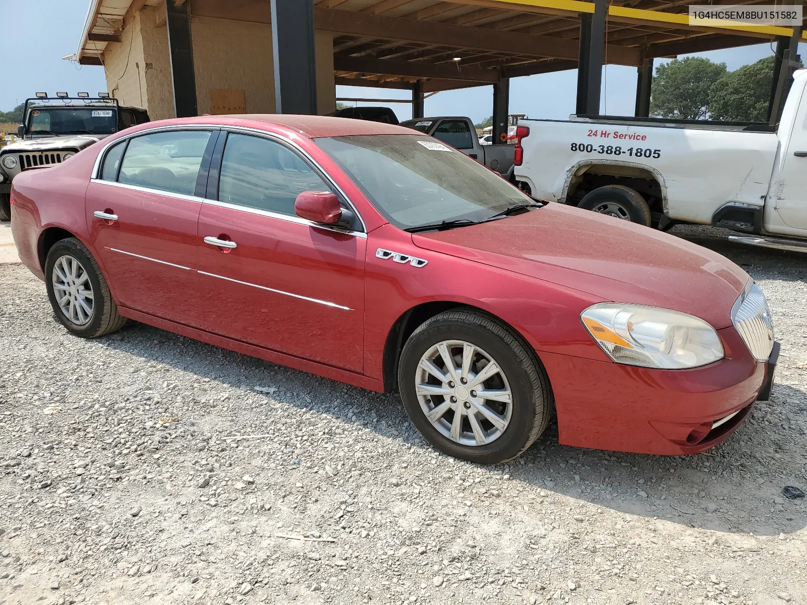 2011 Buick Lucerne Cxl VIN: 1G4HC5EM8BU151582 Lot: 63767494