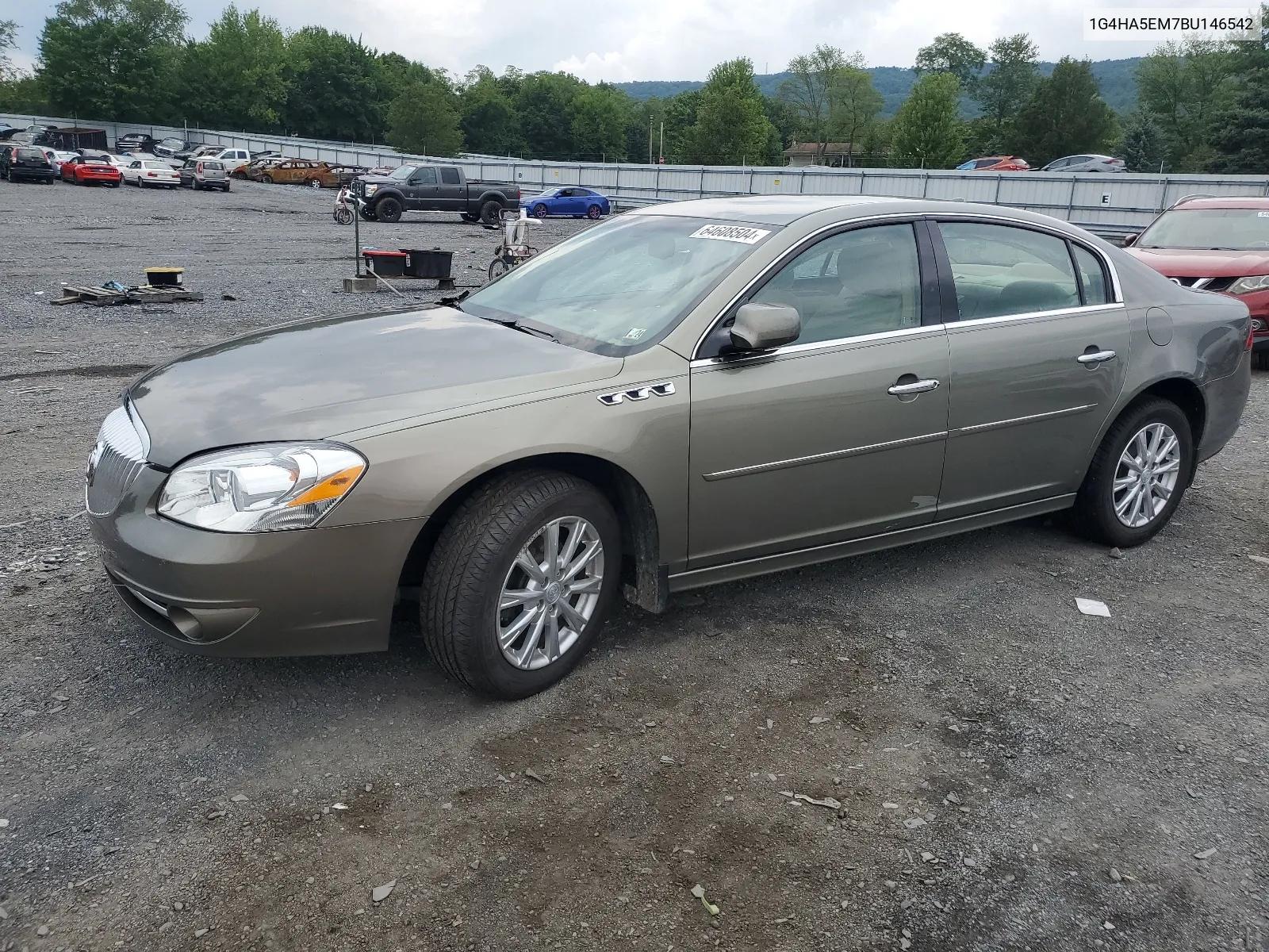 2011 Buick Lucerne Cx VIN: 1G4HA5EM7BU146542 Lot: 64608504