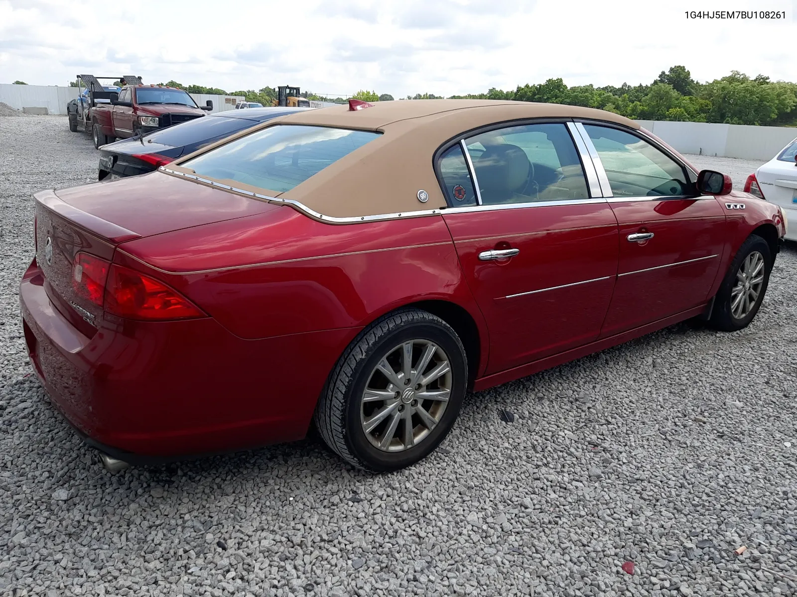 2011 Buick Lucerne Cxl VIN: 1G4HJ5EM7BU108261 Lot: 64754714