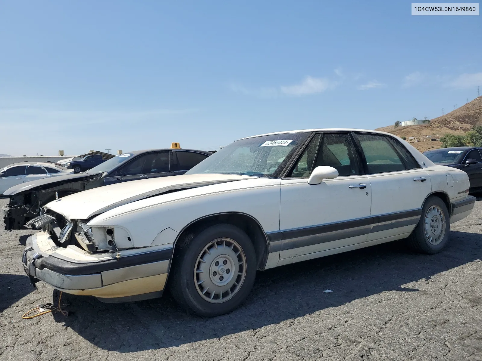 1992 Buick Park Avenue VIN: 1G4CW53L0N1649860 Lot: 63456444