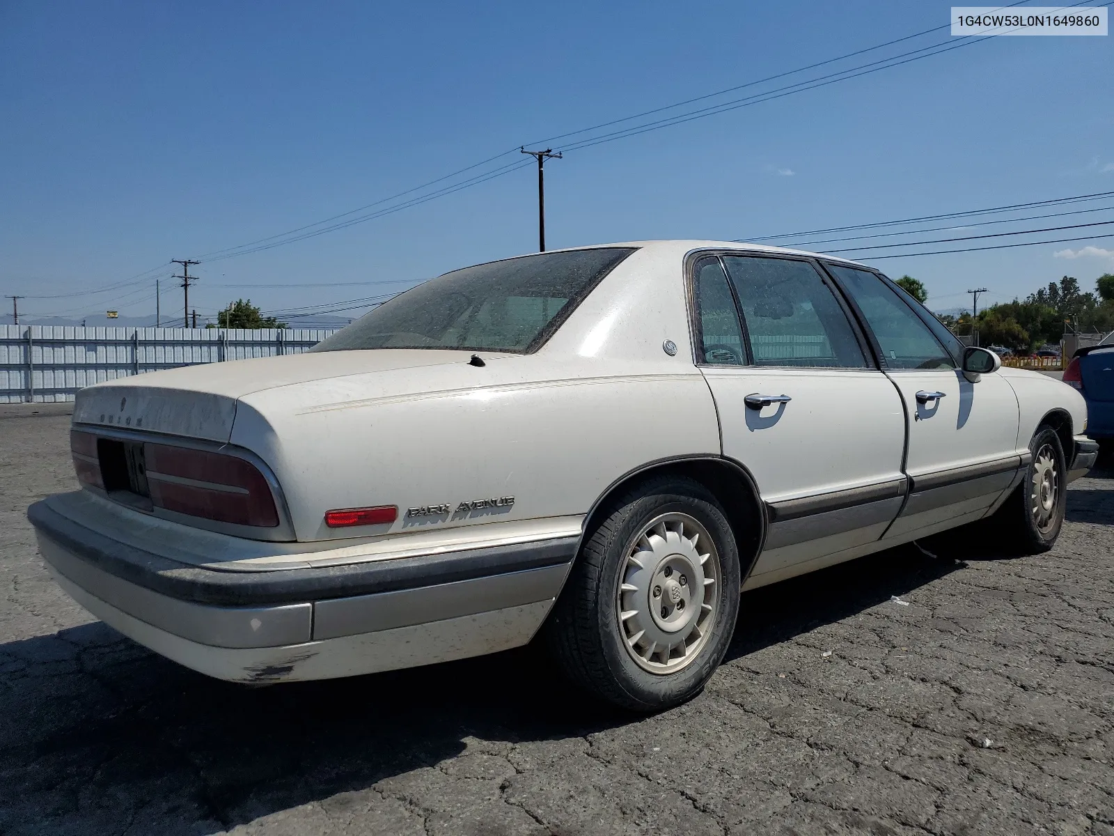 1G4CW53L0N1649860 1992 Buick Park Avenue