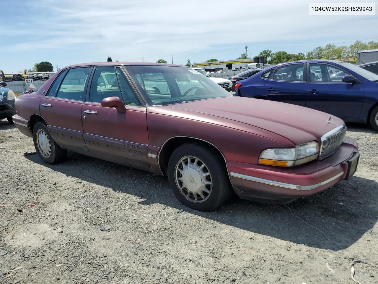 1995 Buick Park Avenue VIN: 1G4CW52K9SH629943 Lot: 50384484