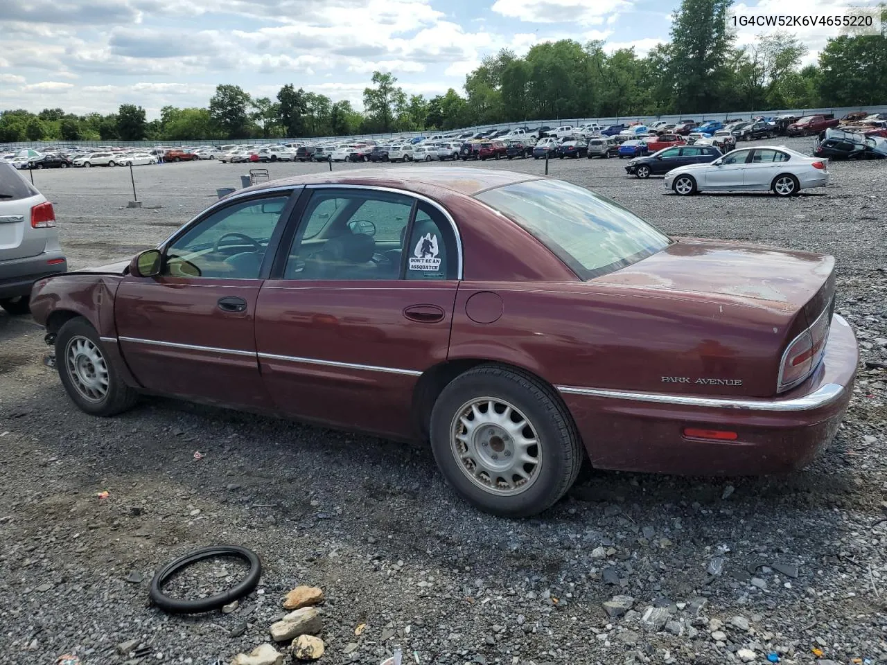 1997 Buick Park Avenue VIN: 1G4CW52K6V4655220 Lot: 61693564