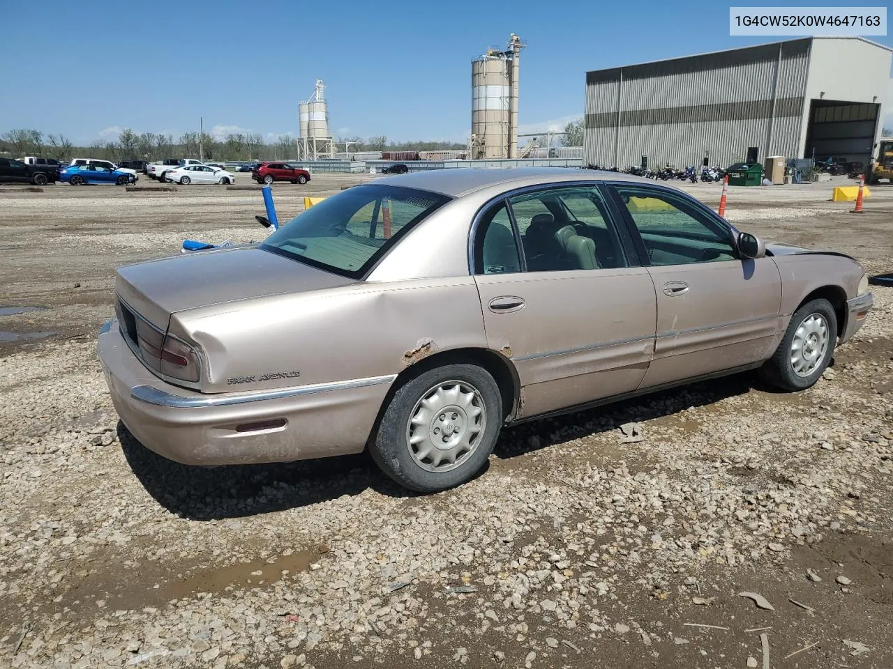 1G4CW52K0W4647163 1998 Buick Park Avenue