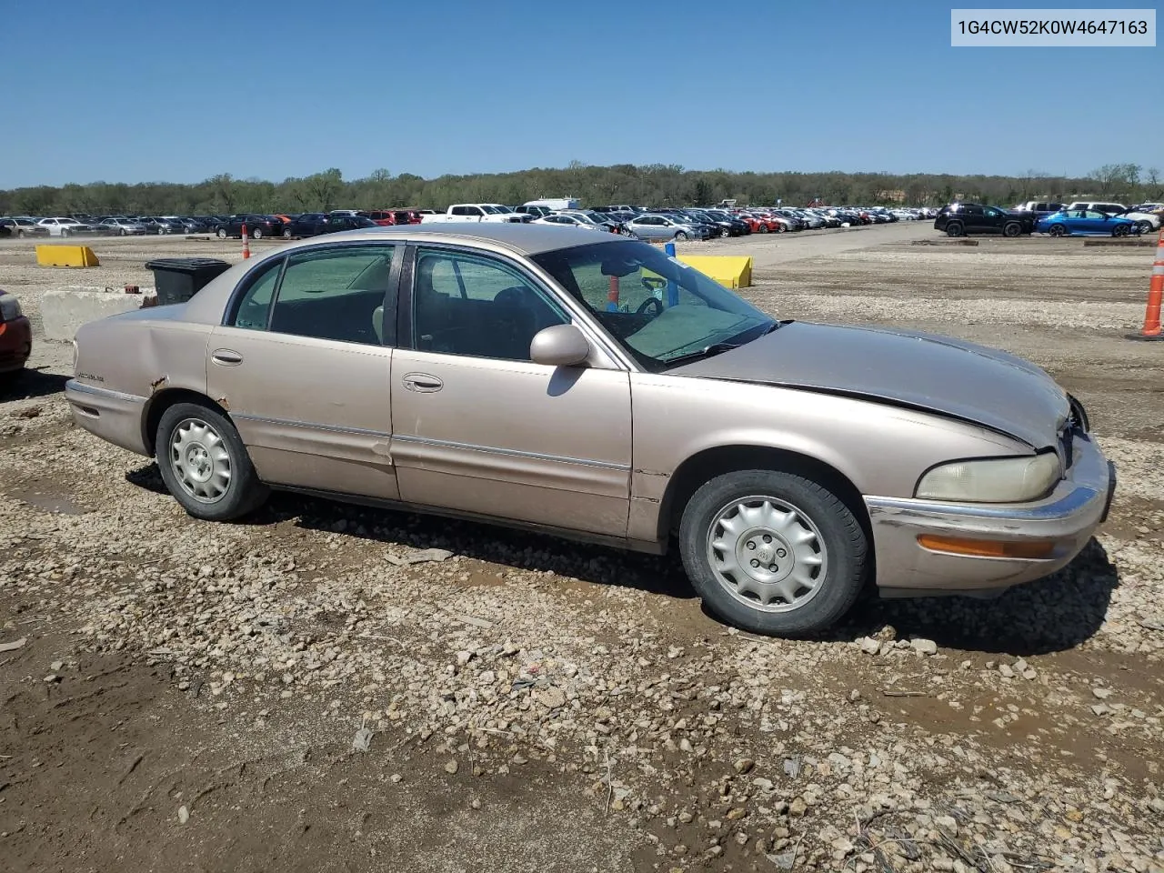 1998 Buick Park Avenue VIN: 1G4CW52K0W4647163 Lot: 51021834