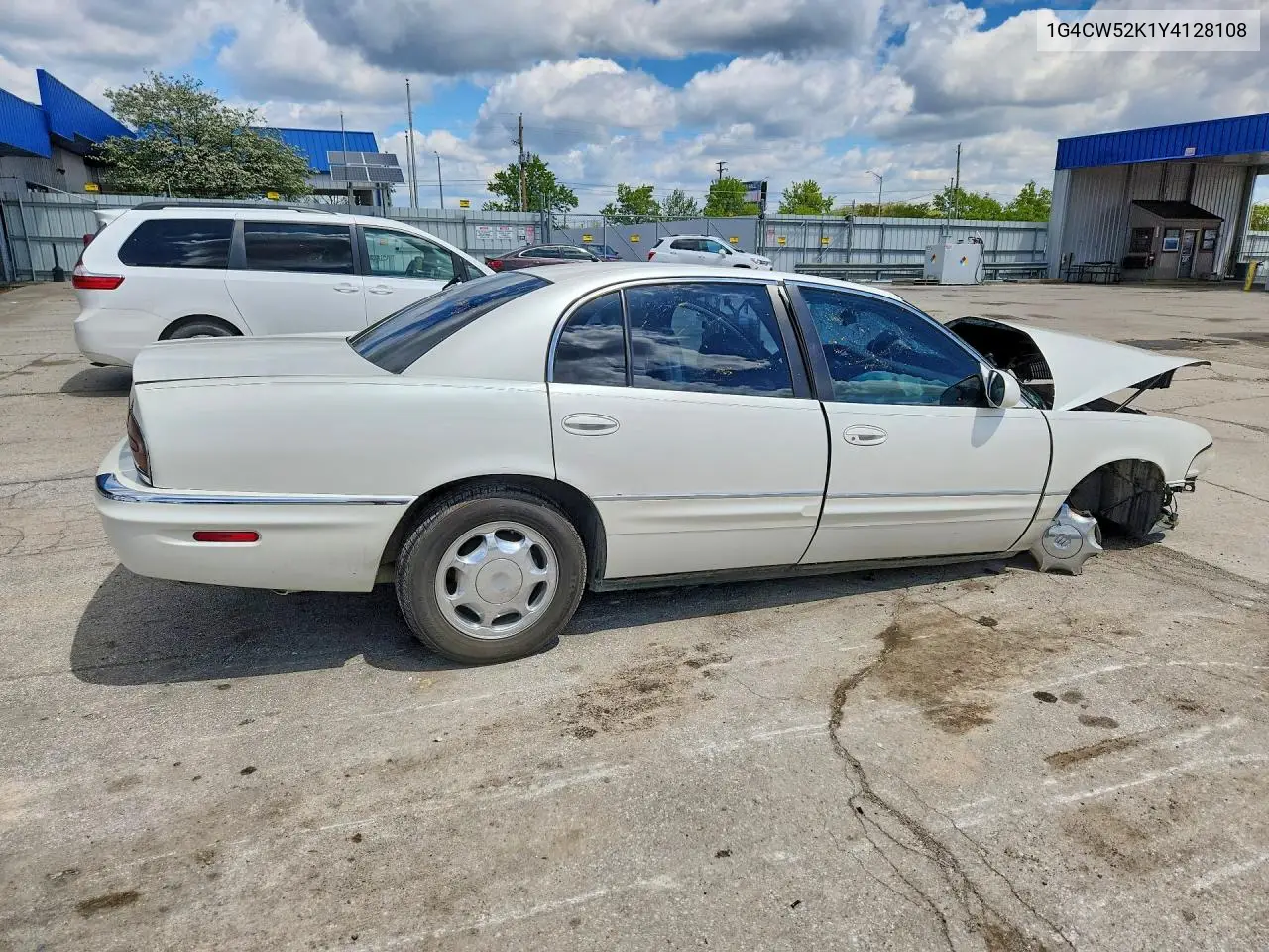 2000 Buick Park Avenue VIN: 1G4CW52K1Y4128108 Lot: 52051456