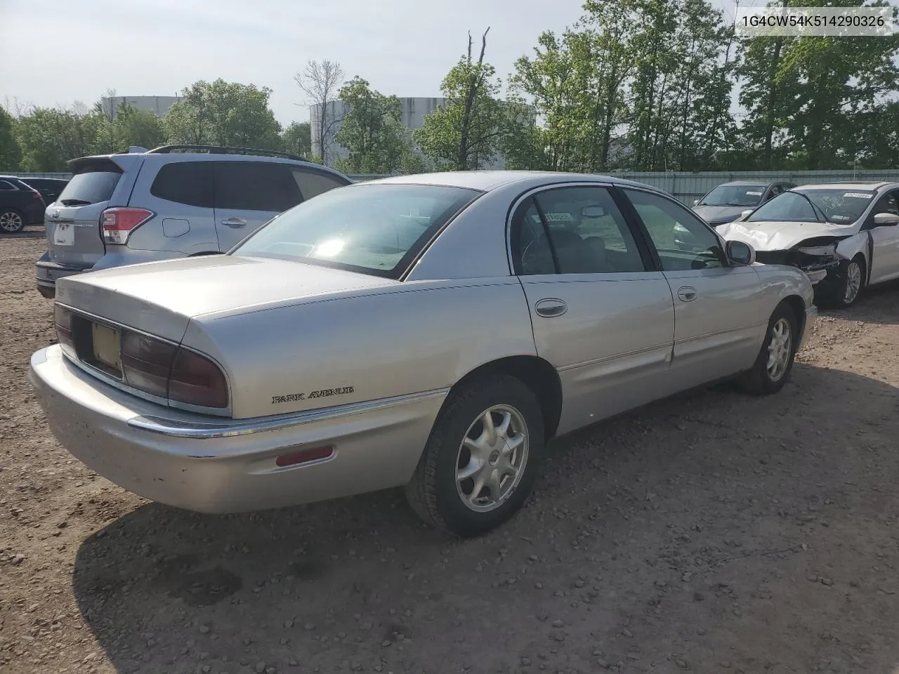 2001 Buick Park Avenue VIN: 1G4CW54K514290326 Lot: 55264124