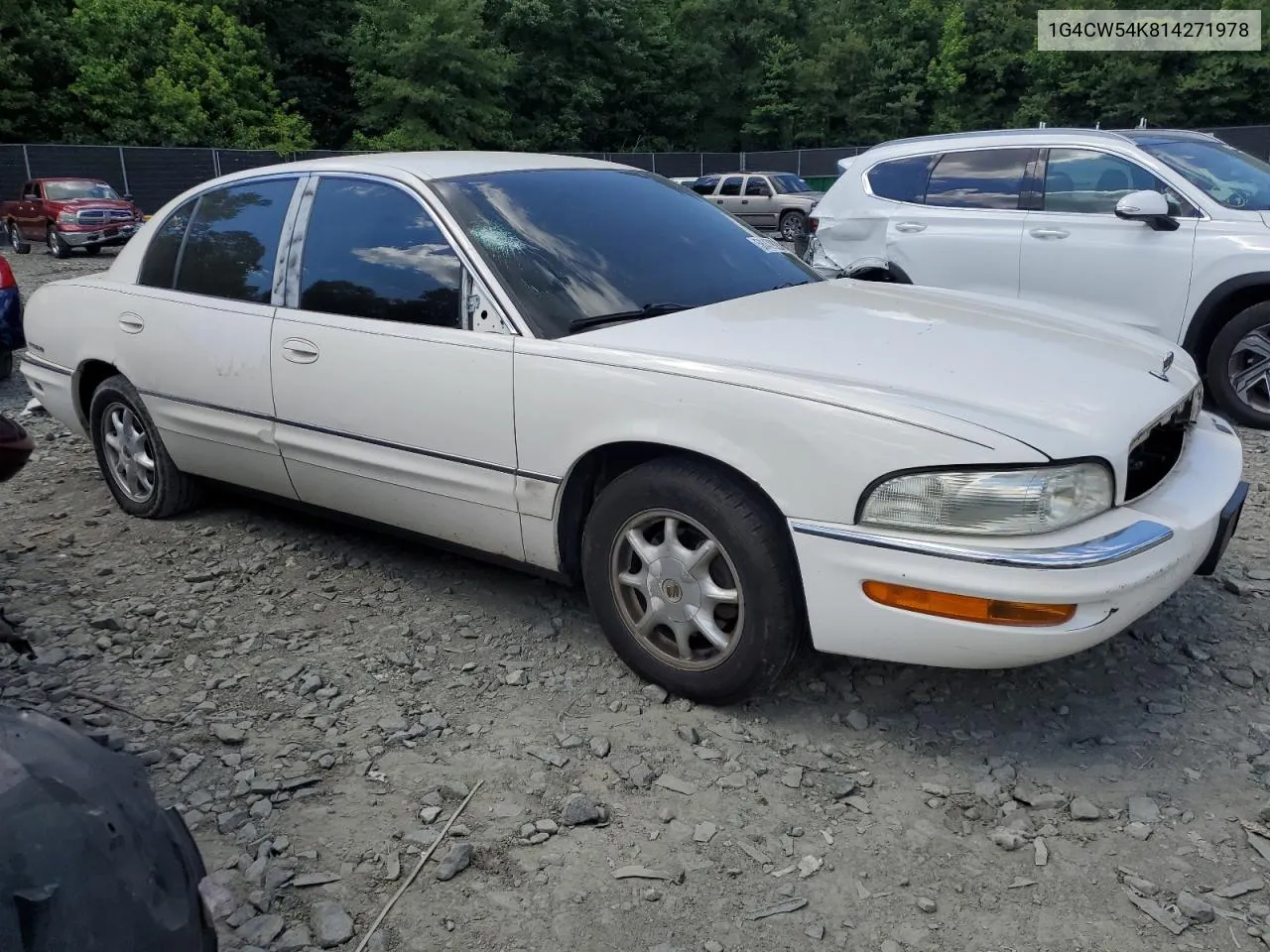 2001 Buick Park Avenue VIN: 1G4CW54K814271978 Lot: 58479284