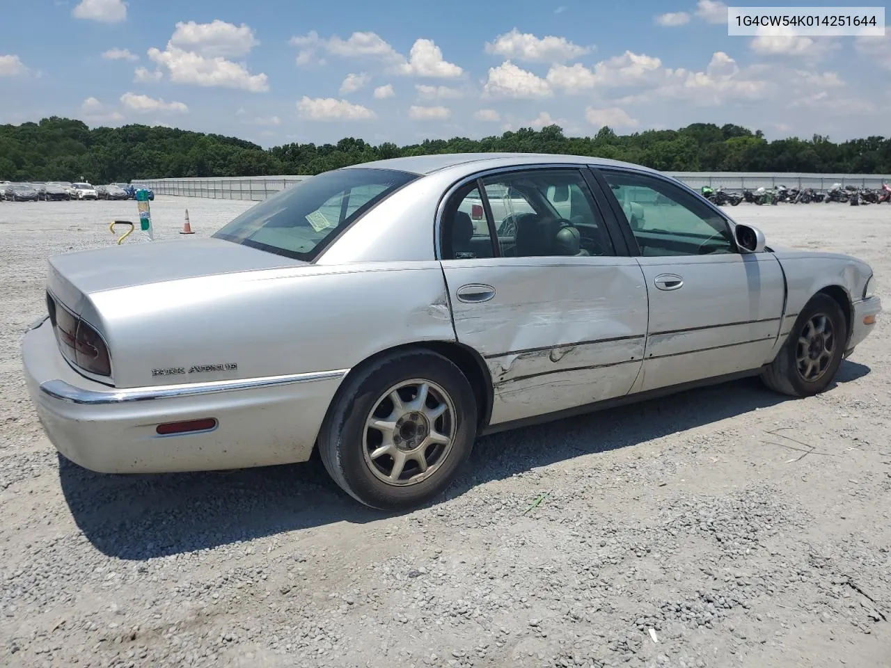 2001 Buick Park Avenue VIN: 1G4CW54K014251644 Lot: 60630874