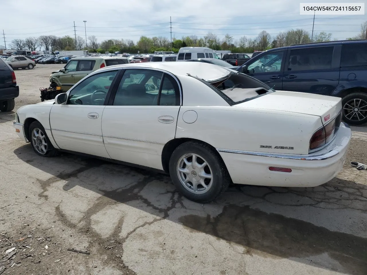 2002 Buick Park Avenue VIN: 1G4CW54K724115657 Lot: 50803804