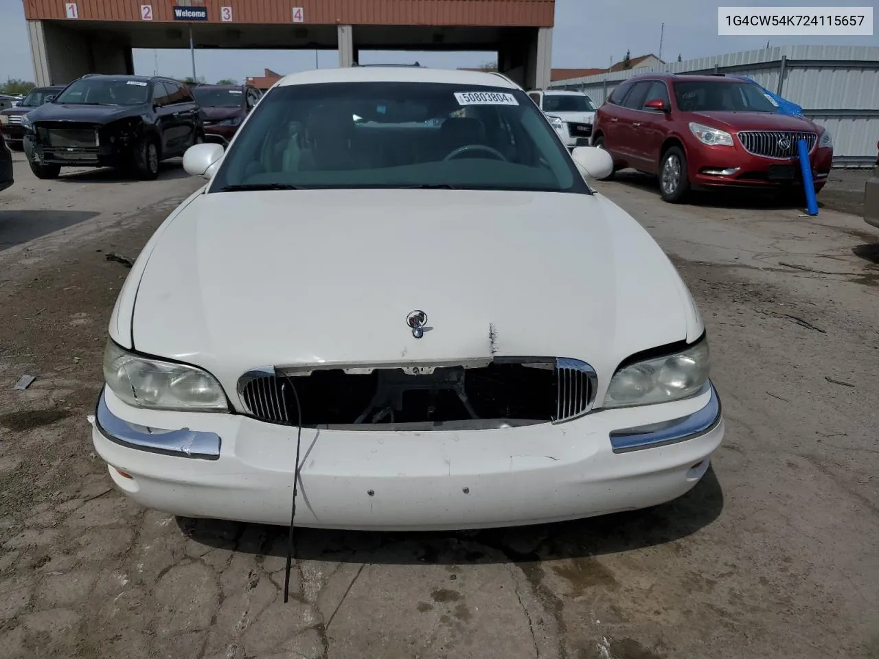 1G4CW54K724115657 2002 Buick Park Avenue