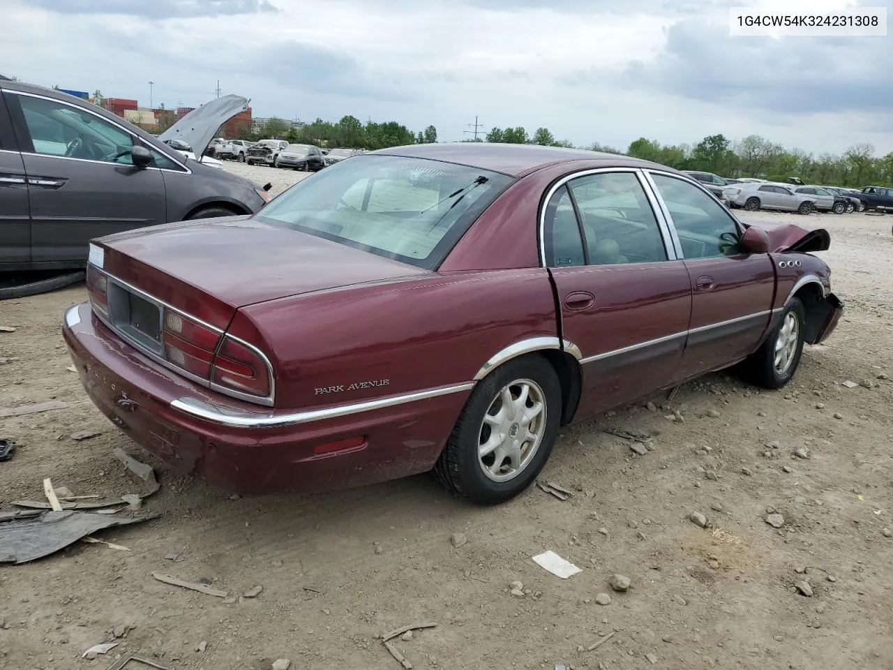 1G4CW54K324231308 2002 Buick Park Avenue