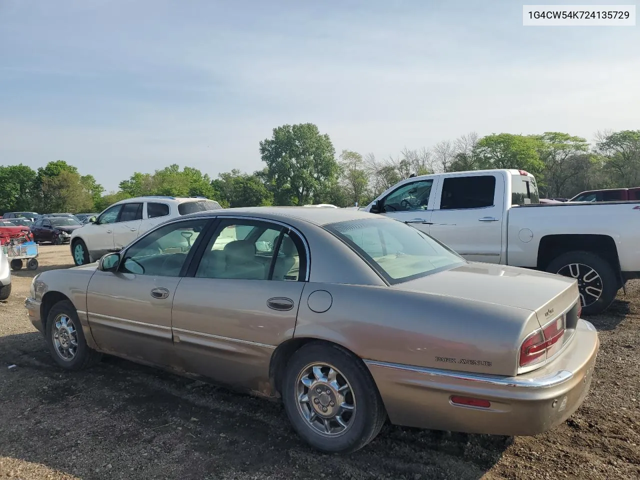 1G4CW54K724135729 2002 Buick Park Avenue