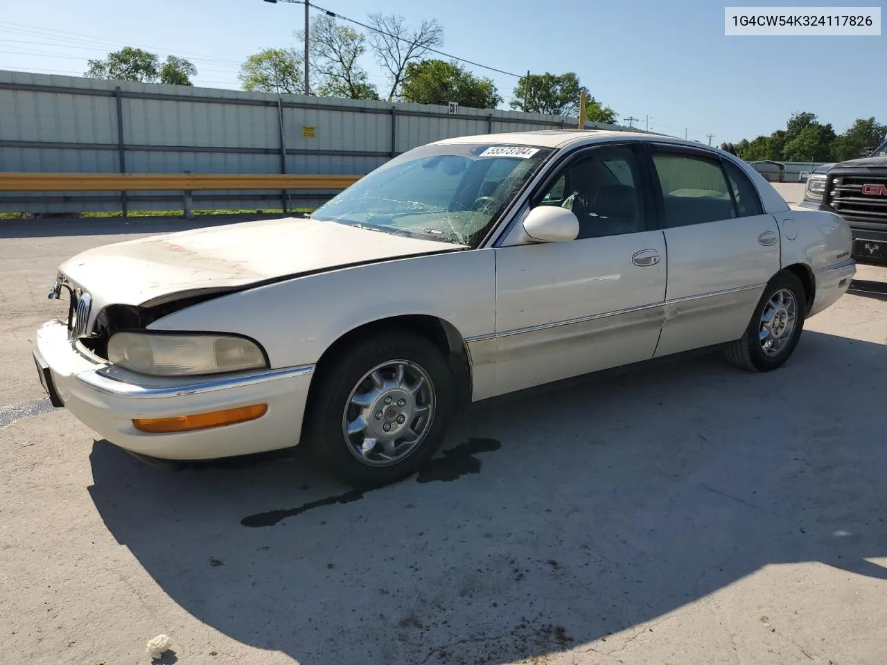 2002 Buick Park Avenue VIN: 1G4CW54K324117826 Lot: 55573704