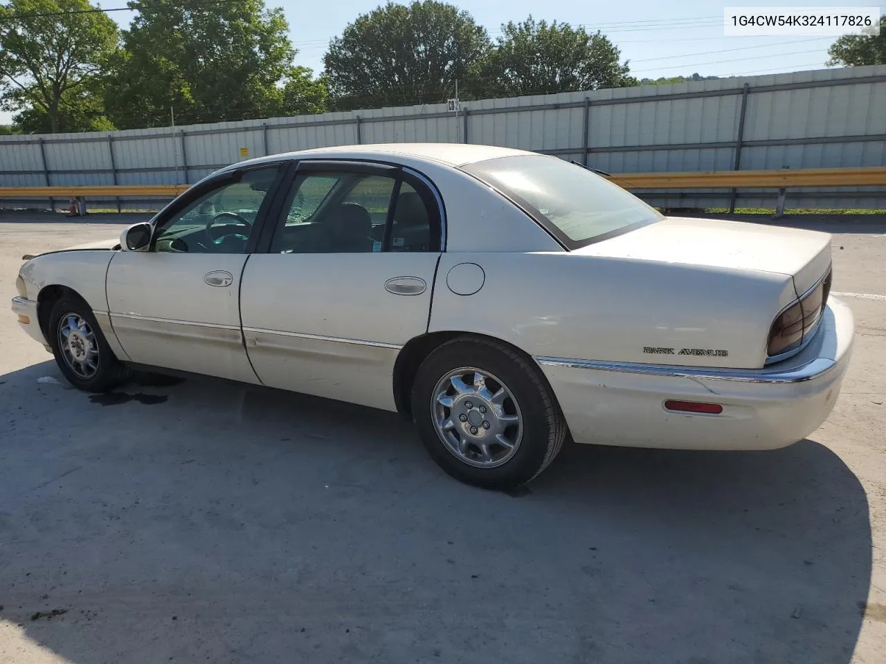 1G4CW54K324117826 2002 Buick Park Avenue