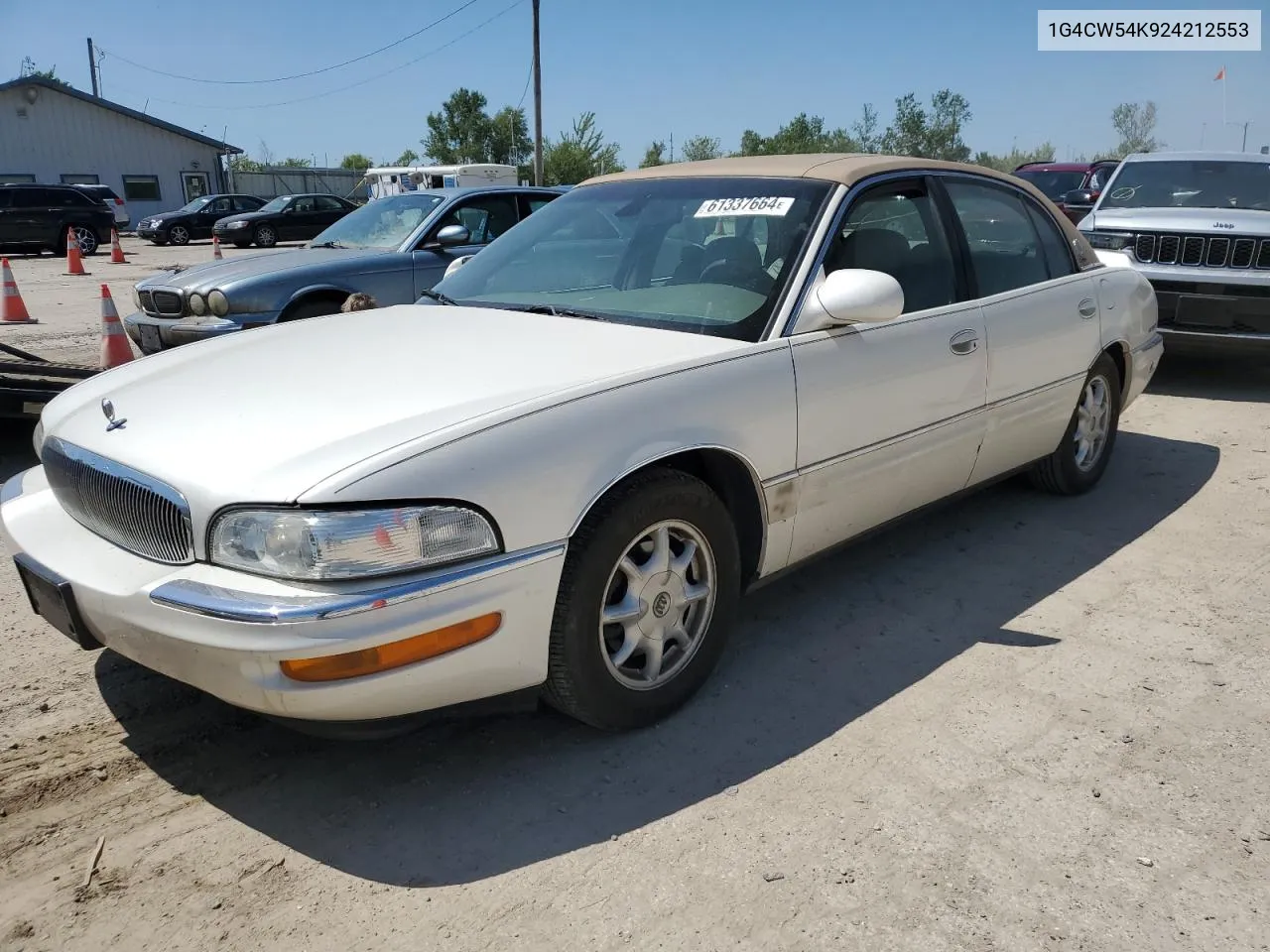 2002 Buick Park Avenue VIN: 1G4CW54K924212553 Lot: 61337664