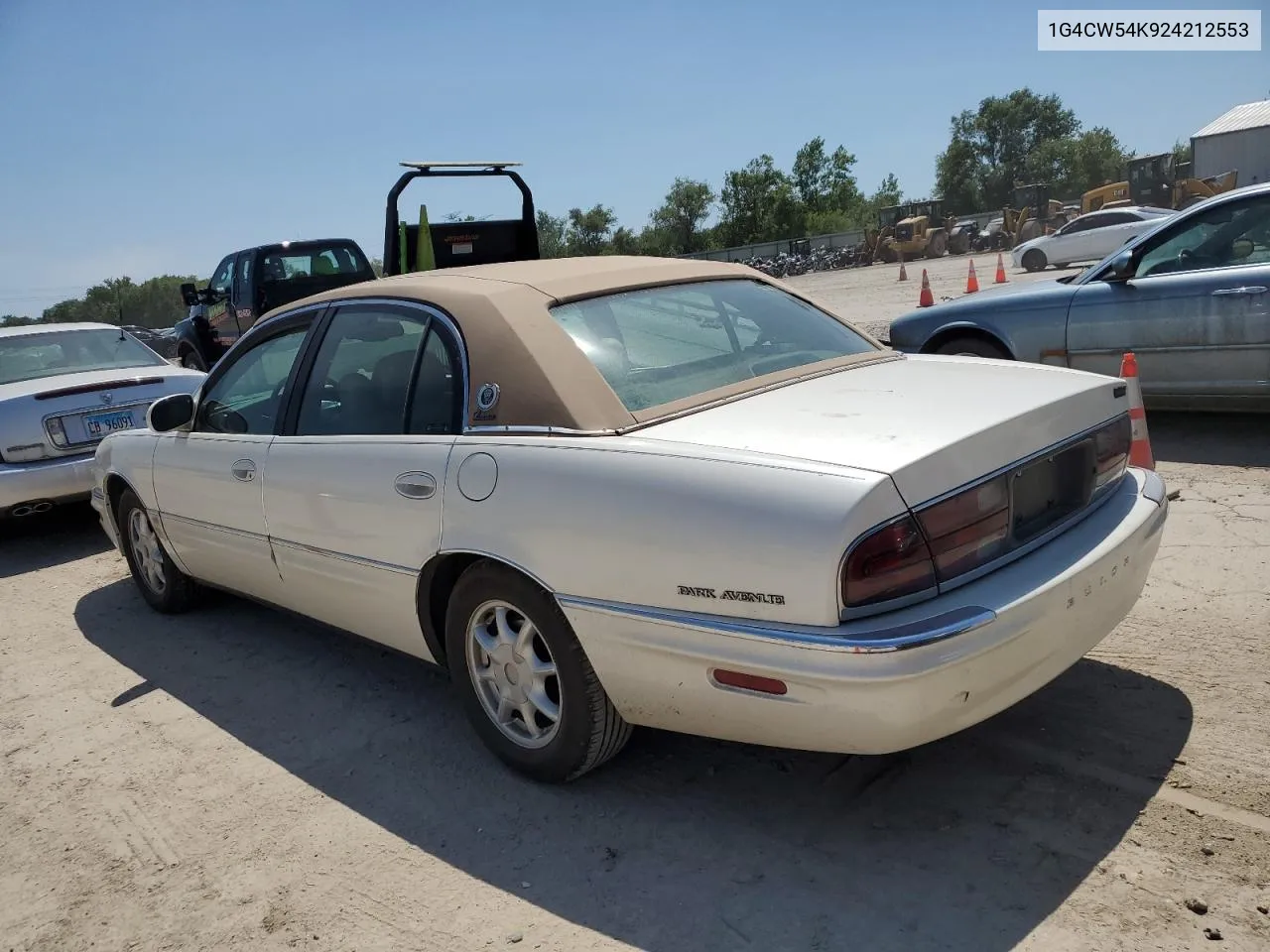 2002 Buick Park Avenue VIN: 1G4CW54K924212553 Lot: 61337664