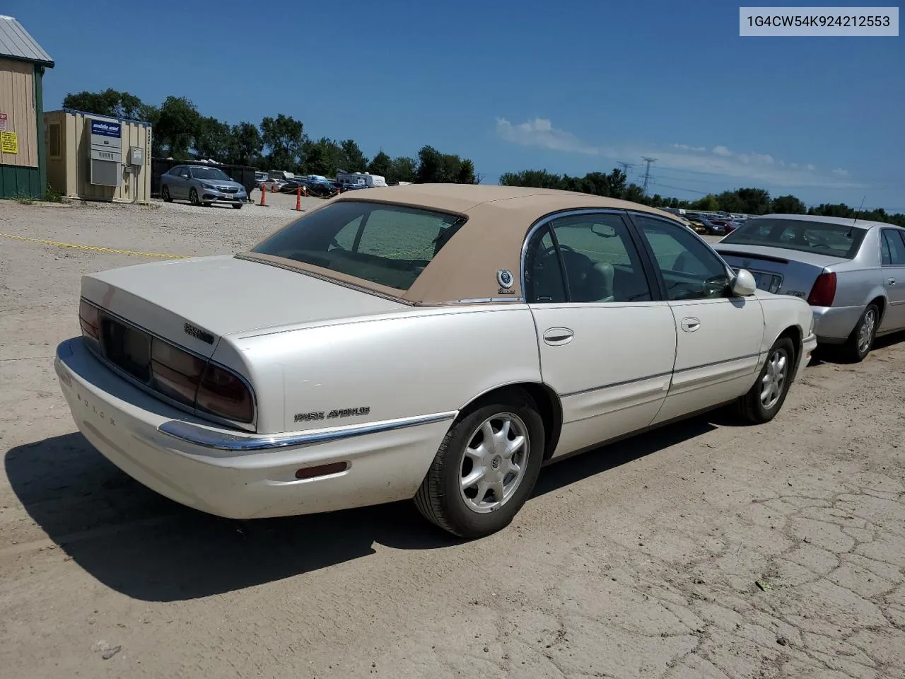 2002 Buick Park Avenue VIN: 1G4CW54K924212553 Lot: 61337664