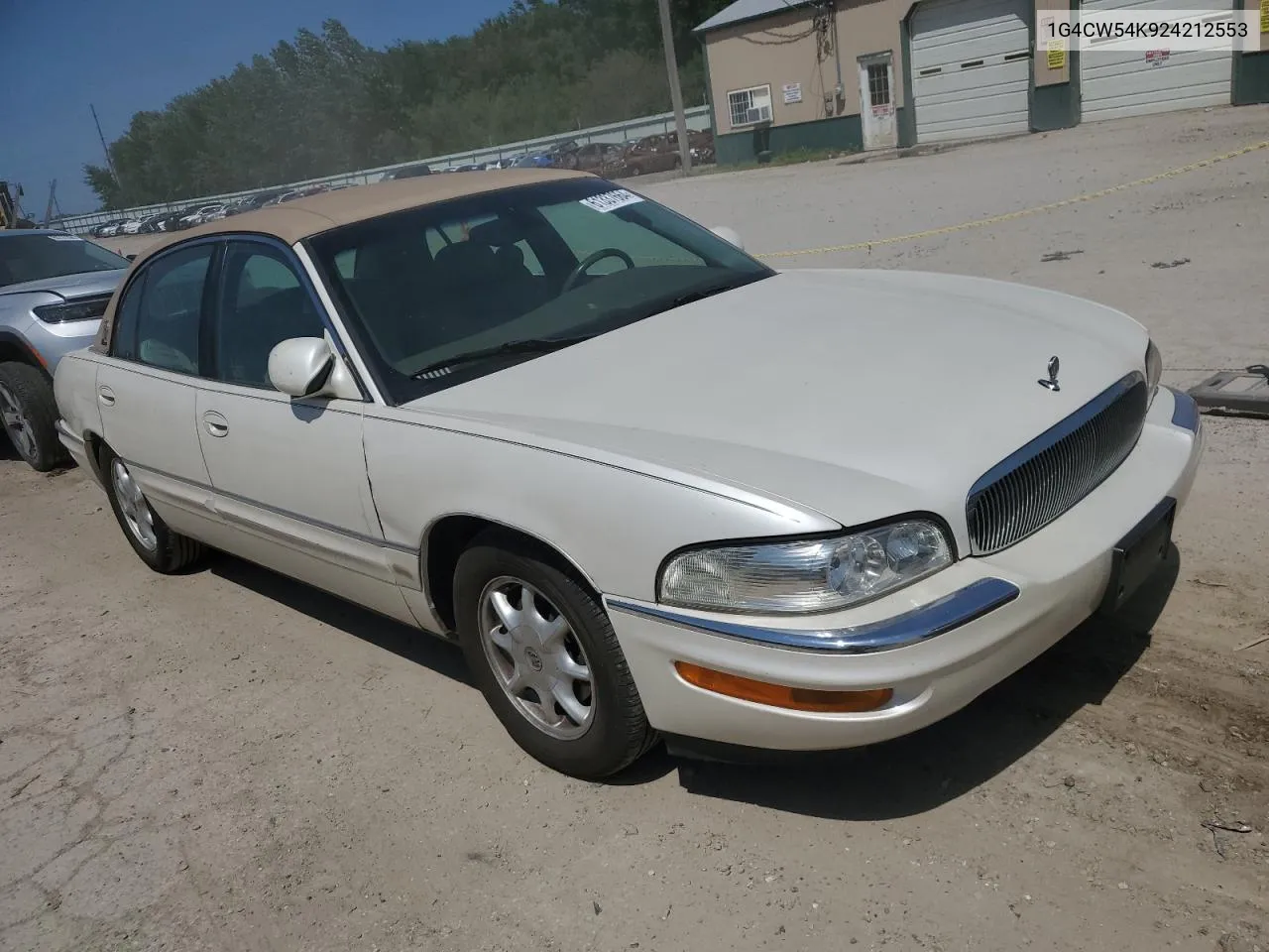 2002 Buick Park Avenue VIN: 1G4CW54K924212553 Lot: 61337664