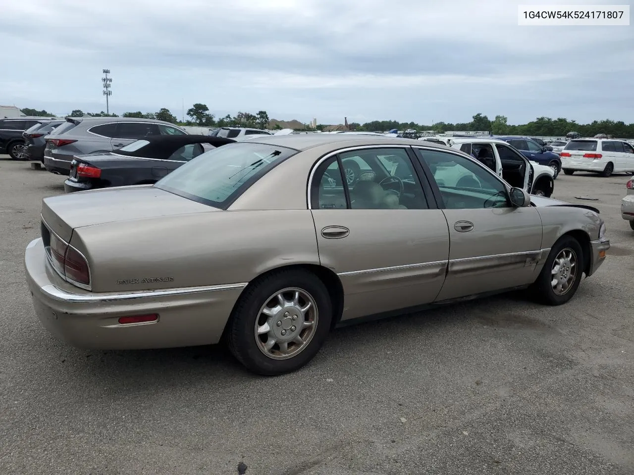 1G4CW54K524171807 2002 Buick Park Avenue