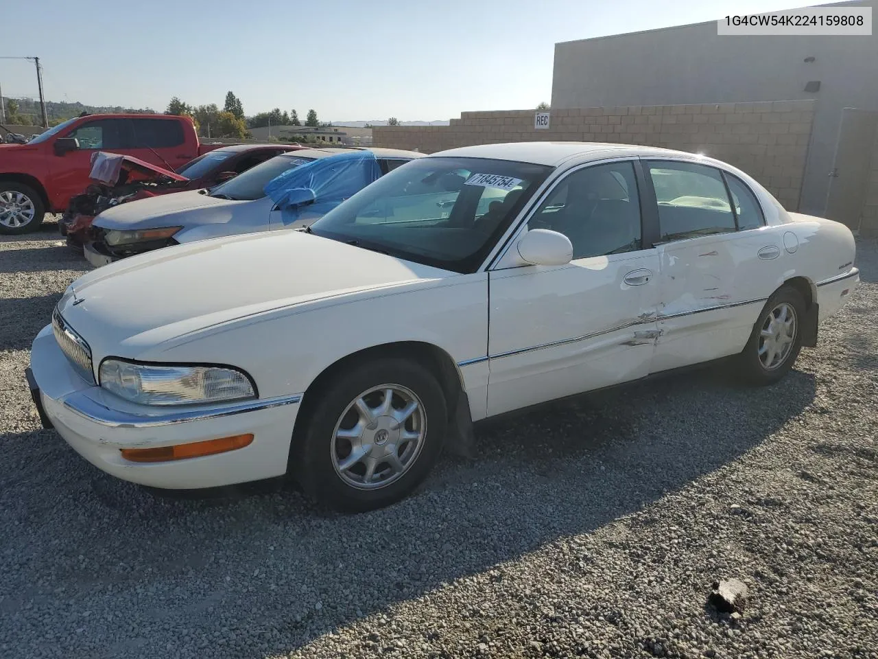 1G4CW54K224159808 2002 Buick Park Avenue