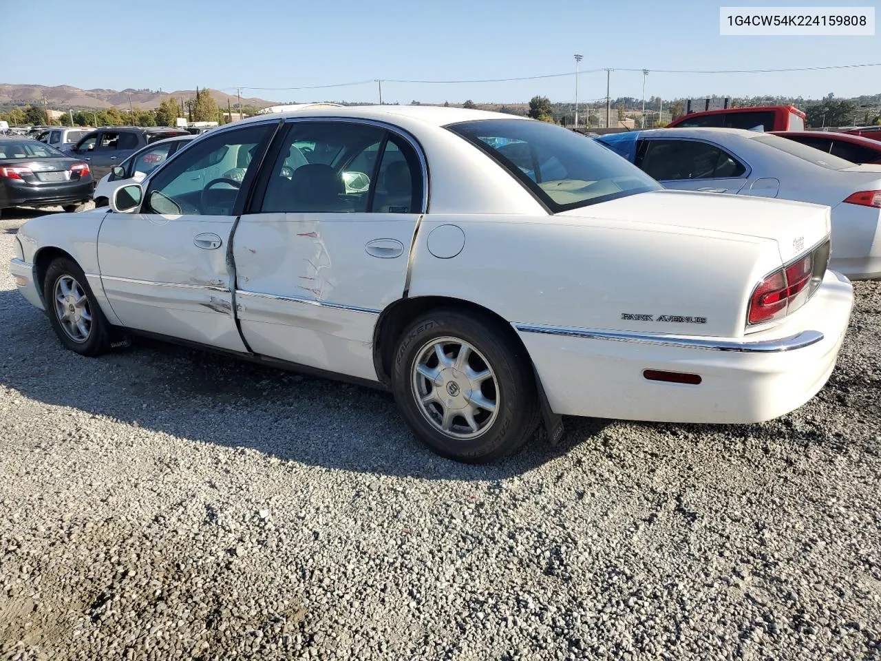 1G4CW54K224159808 2002 Buick Park Avenue