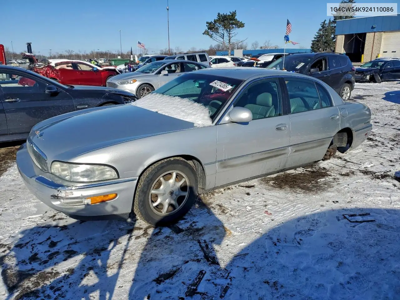1G4CW54K924110086 2002 Buick Park Avenue